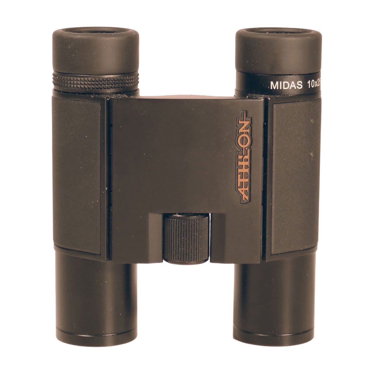 Black binoculars.